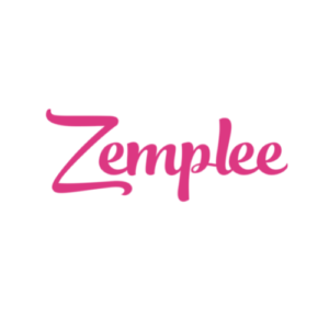 Zemplee pink logo
